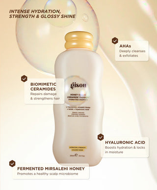 GISOU Honey Gloss Ceramide Therapy Hydrating Shampoo 250ml