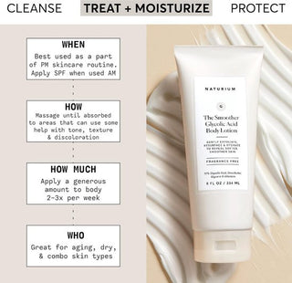 NATURIUM The Smoother Glycolic Acid Body Lotion 234ml