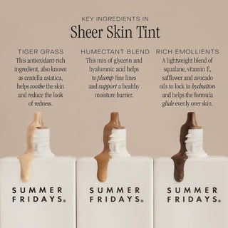 SUMMER FRIDAYS Sheer Skin Tint 30ml