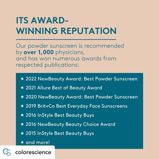 COLORESCIENCE Sunforgettable Total Protection Brush-on Shield Sunscreen Powder SPF50