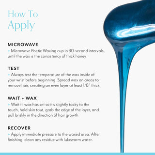 Bliss Poetic Waxing At Home Wax Kit 150g + FREE Pre- & Post- Waxing Oil 30ml