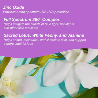 COOLA Full Spectrum 360 Mineral Sun Silk Moisturizer Organic Face Sunscreen SPF 30 44ml