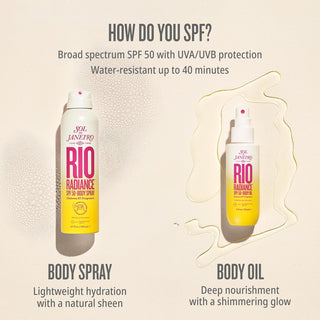 SOL DE JANEIRO Rio Radiance SPF 50 Shimmering Body Oil Sunscreen 90ml