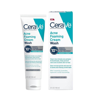 CERAVE Acne Foaming Cream Cleanser 4%/10% 150ml