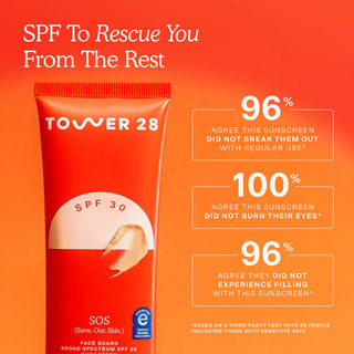 TOWER 28 SOS Face Guard Broad Spectrum Sunscreen SPF 30 50ml
