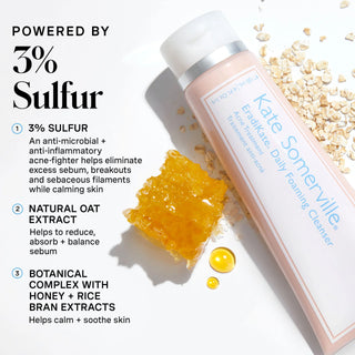 KATE SOMERVILLE Eradikate 3% Sulfur Daily Foaming Cleanser 120ml