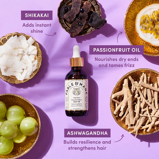 FABLE & MANE MahaMane Post-Wash Smooth & Shine Hair Oil