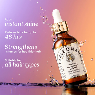 FABLE & MANE MahaMane Post-Wash Smooth & Shine Hair Oil