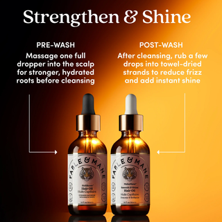 FABLE & MANE MahaMane Post-Wash Smooth & Shine Hair Oil