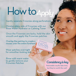 FROWNIES Forehead and Between Eyes Patches 144pcs