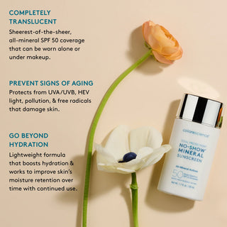 COLORESCIENCE Total Protection No-Show Mineral Sunscreen SPF50