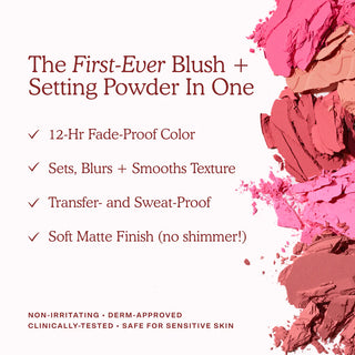 TOWER 28 GetSet Blur + Set Matte Powder Blush 4g