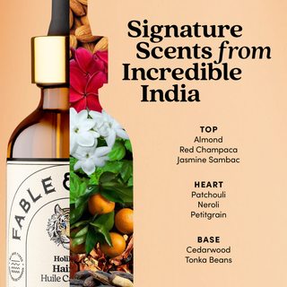 FABLE & MANE HoliRoots Pre-Wash Hair Oil