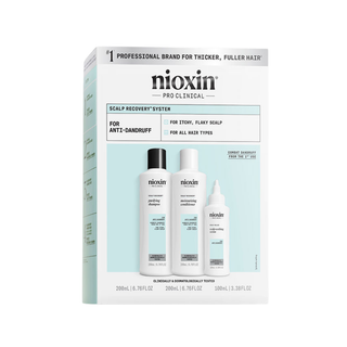 NIOXIN Scalp Recovery Kit for Anti-Dandruff 200+200+100