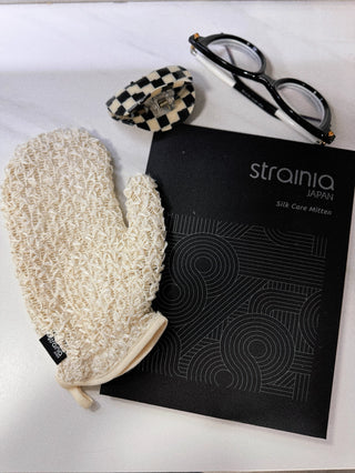 STRAINIA Silk Care Mitten