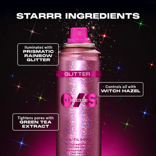 ONE/SIZE On 'Til Dawn Glitter Waterproof Setting Spray 143ml