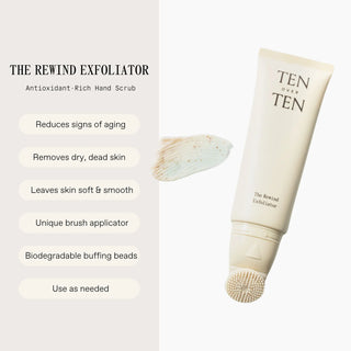 TEN OVER TEN The Rewind Exfoliator Antioxidant-Rich Hand Scrub 50ml