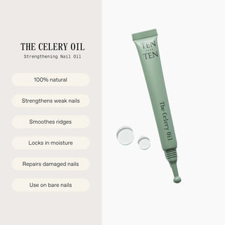 TEN OVER TEN The Celery Oil Strengthening Nail Oil 8ml