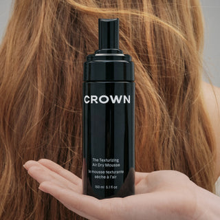 CROWN AFFAIR The Texturizing Air Dry Hair Mousse 150ml