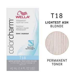 WELLA Color Charm Permanent Liquid Hair Toner | โทนเนอร์ปรับสีผม 42ml