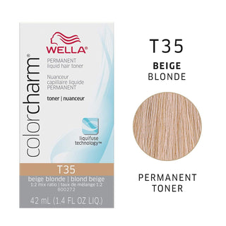 WELLA Color Charm Permanent Liquid Hair Toner | โทนเนอร์ปรับสีผม 42ml