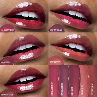 KAJA BEAUTY Jelly Charm Lip & Blush Glazed Keychain Stain 5g