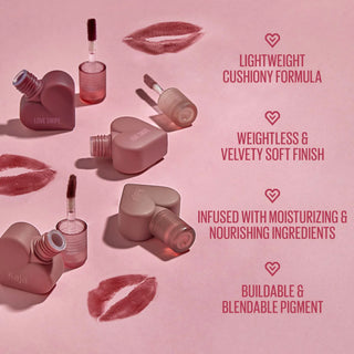 KAJA BEAUTY Love Swipe Lightweight Cushiony Lip Mousse 6.5g