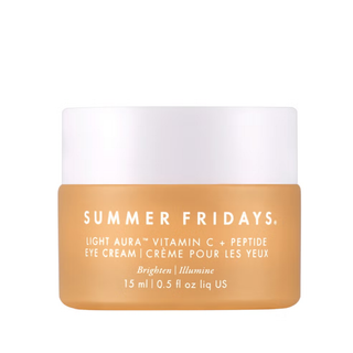SUMMER FRIDAYS Light Aura Vitamin C + Peptide Eye Cream 15ml