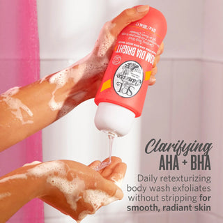SOL DE JANEIRO Bom Dia Bright Clarifying AHA BHA Body Wash 385ml