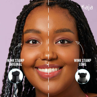 KAJA BEAUTY Wink Stamp Double-Ended Wing Stamp & Liquid Eyeliner Pen