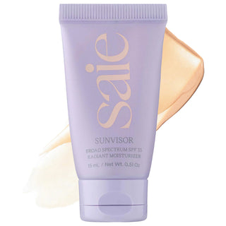 SAIE Sunvisor Radiant Moisturizing Face Sunscreen SPF35