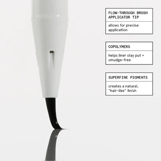 GLOSSIER Brow Flick Microfine Detailing Pen in Brown 0.48ml