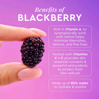 GLOW RECIPE Blackberry Retinol Blemish Serum