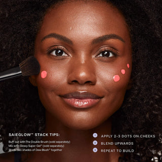 SAIE Mini Dew Blush Trio Gift Set