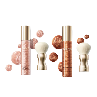 Iconic London Prep-Set-Tan Tanning Mist 75ml + FREE! Buff Brush