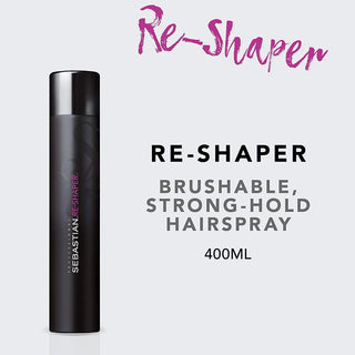 SEBASTIAN Re-Shaper Brushable, Humidity Resistant Strong Hold Hairspray