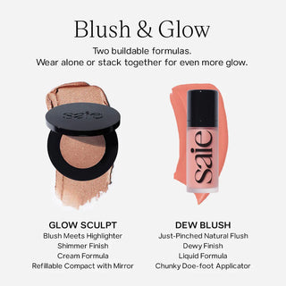 SAIE Glow Sculpt Multi-Use Cream Highlighting Blush