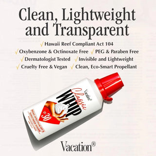 VACATION Classic Whip Sunscreen Mousse SPF30