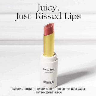 VIOLETTE FR Bisou Jelly Sheer Shine Hydrating Lipstick
