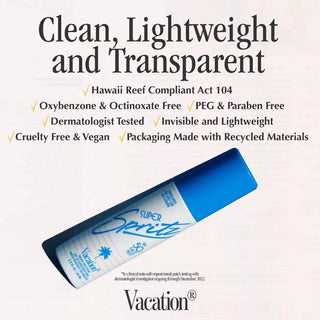 VACATION Super Spritz Face Mist SPF50