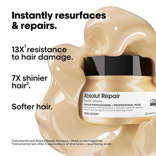 L'OREAL Professionnel Paris Absolut Repair Shampoo and Mask
