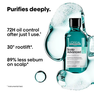 L'OREAL Scalp Advanced Anti-Oiliness Shampoo 300ml