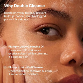 KOSAS Plump + Juicy Double Cleansing System